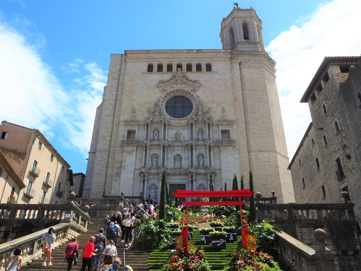 Apartament Modern A Girona Centre, Parking Gratis Esterno foto